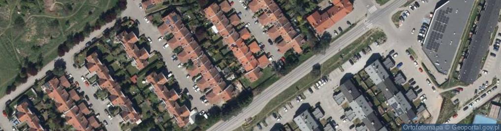 Zdjęcie satelitarne Porzeczkowa ul.