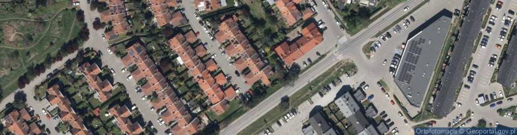 Zdjęcie satelitarne Porzeczkowa ul.