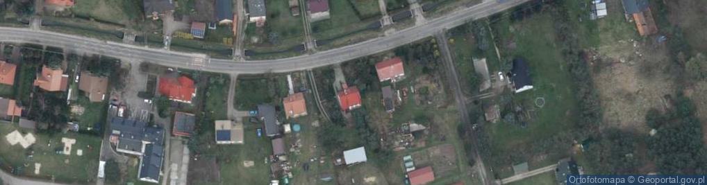 Zdjęcie satelitarne Polkowicka ul.