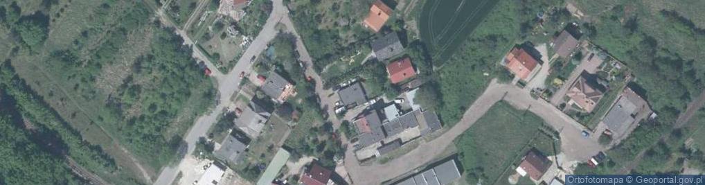 Zdjęcie satelitarne Poprzeczna ul.