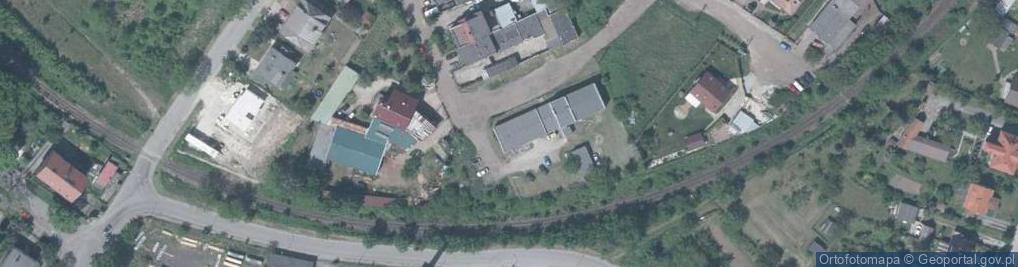 Zdjęcie satelitarne Poprzeczna ul.