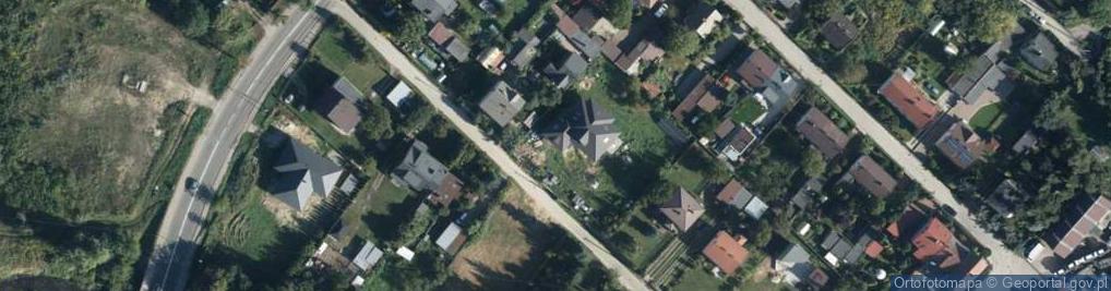 Zdjęcie satelitarne Popiela ul.