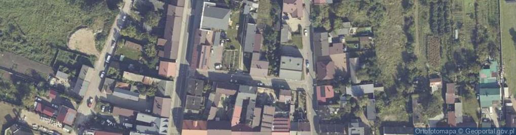 Zdjęcie satelitarne Poprzeczna ul.