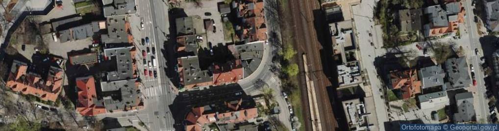Zdjęcie satelitarne Podjazd ul.