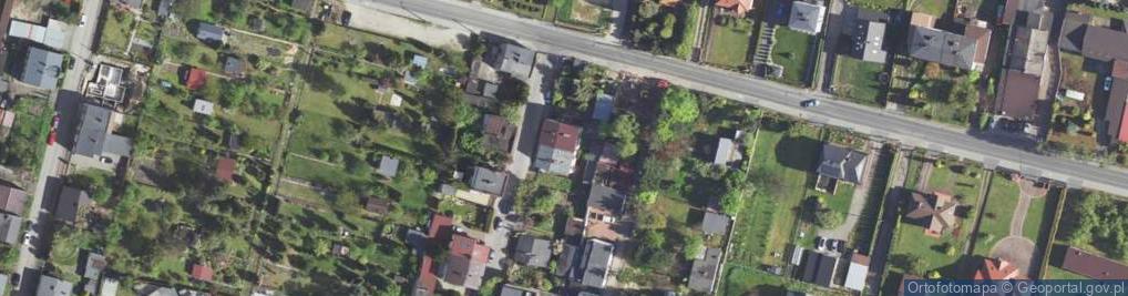 Zdjęcie satelitarne Podhalańska ul.