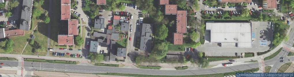 Zdjęcie satelitarne Pogotowia ul.