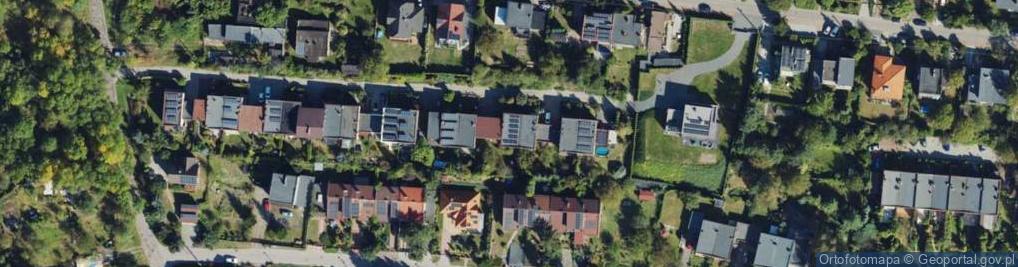 Zdjęcie satelitarne Powstańców Śląskich ul.