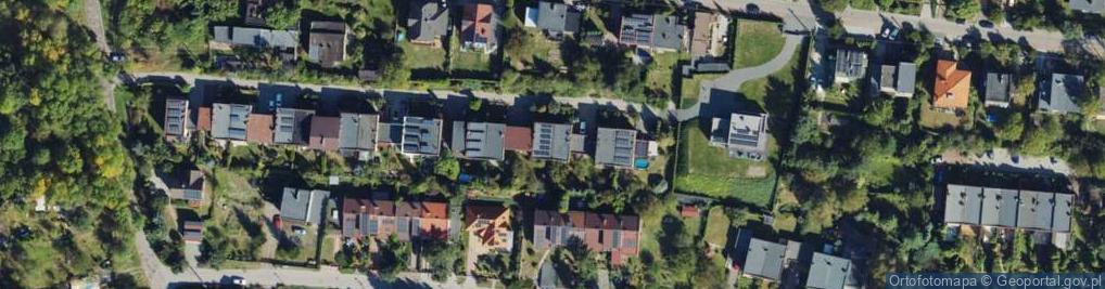 Zdjęcie satelitarne Powstańców Śląskich ul.