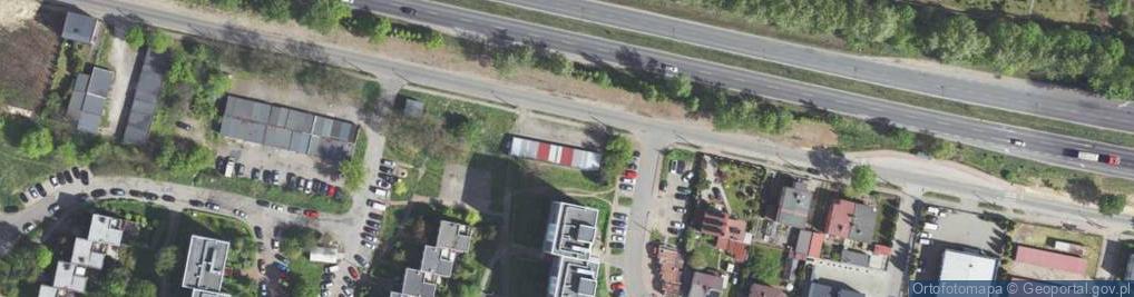 Zdjęcie satelitarne Północna ul.