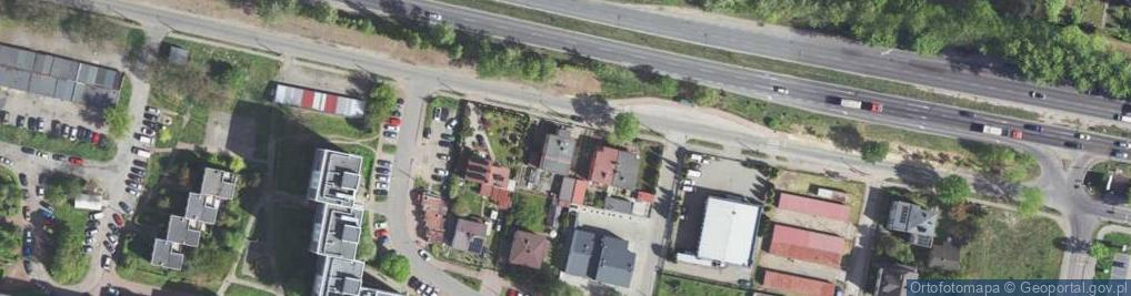 Zdjęcie satelitarne Północna ul.