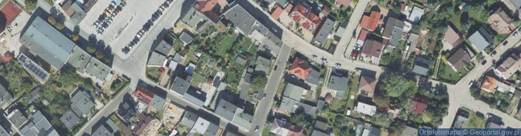 Zdjęcie satelitarne Poprzeczna ul.