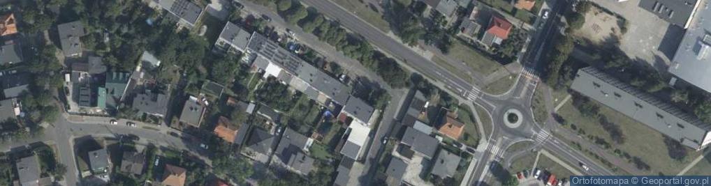 Zdjęcie satelitarne Poselska ul.