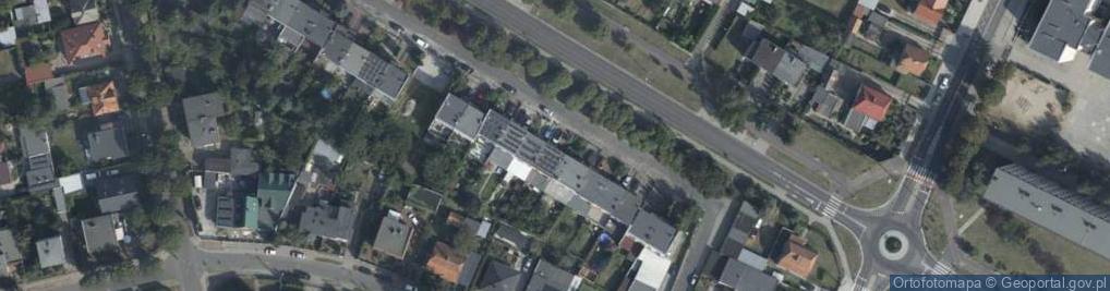 Zdjęcie satelitarne Poselska ul.
