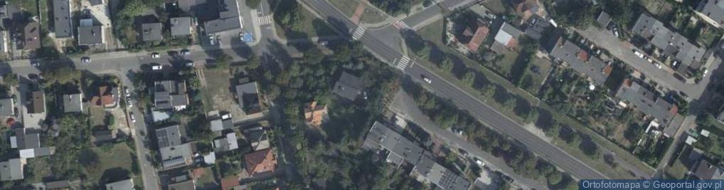 Zdjęcie satelitarne Poselska ul.