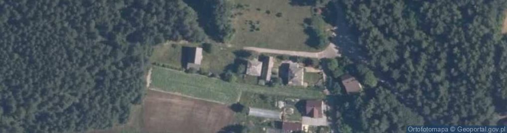 Zdjęcie satelitarne Pod Borem ul.