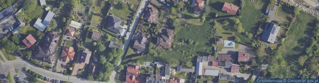 Zdjęcie satelitarne Podgórna ul.