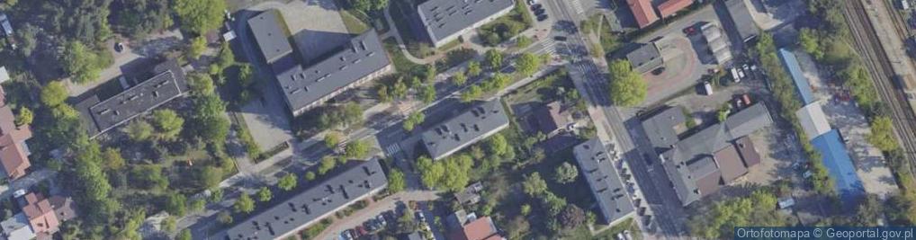 Zdjęcie satelitarne Podleśna ul.