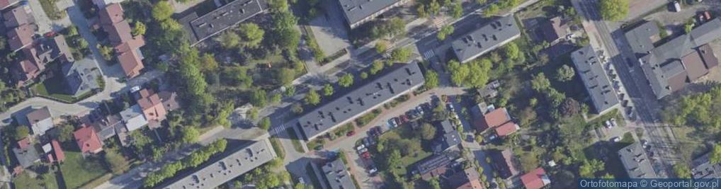 Zdjęcie satelitarne Podleśna ul.
