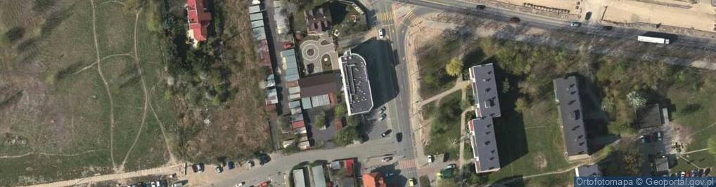 Zdjęcie satelitarne Powstańców Warszawy ul.