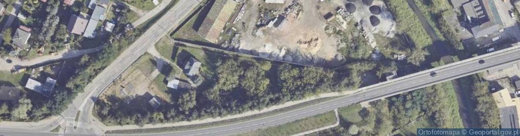 Zdjęcie satelitarne Podgórze ul.