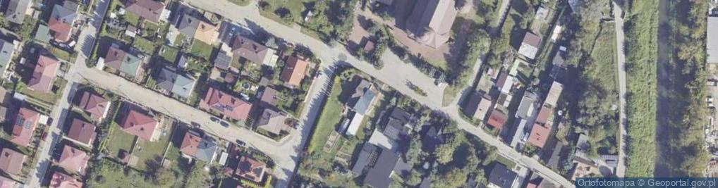 Zdjęcie satelitarne Podgórze ul.