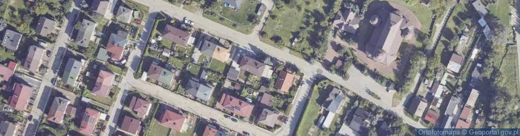 Zdjęcie satelitarne Podgórze ul.