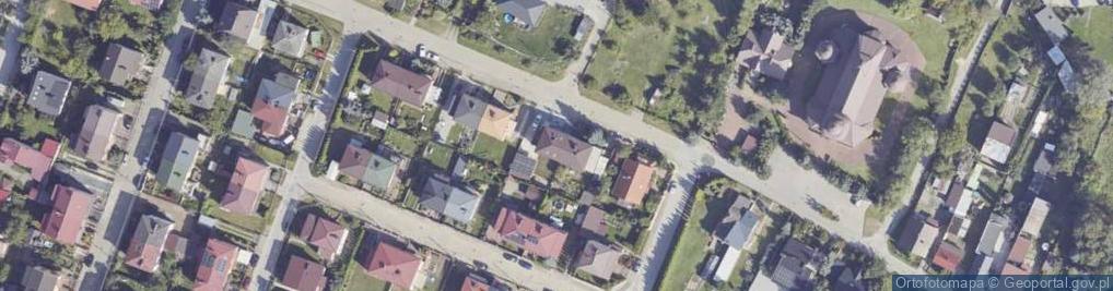 Zdjęcie satelitarne Podgórze ul.