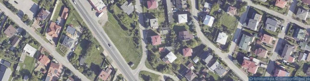 Zdjęcie satelitarne Podgórze ul.