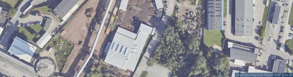 Zdjęcie satelitarne Północna ul.