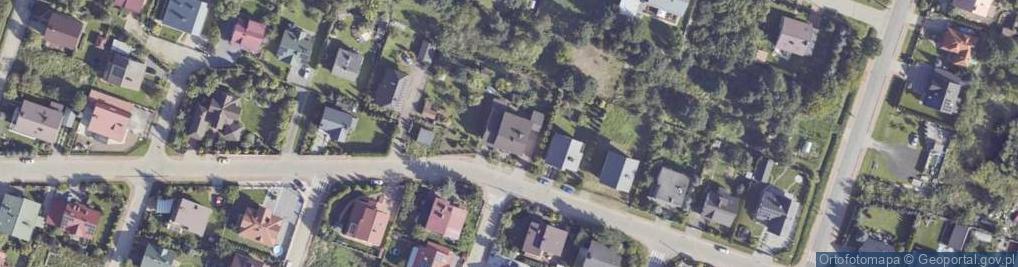 Zdjęcie satelitarne Ponurego, mjr. ul.