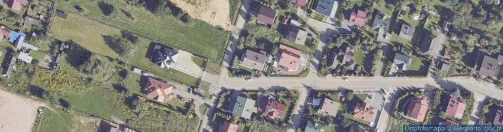 Zdjęcie satelitarne Ponurego, mjr. ul.