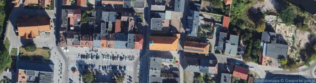 Zdjęcie satelitarne Podgórna ul.