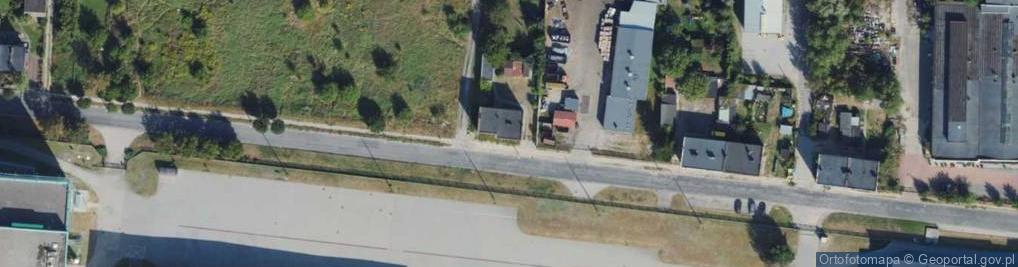 Zdjęcie satelitarne Pomorska ul.