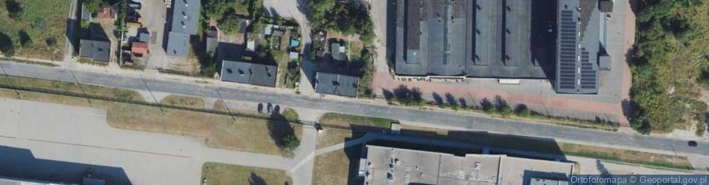 Zdjęcie satelitarne Pomorska ul.