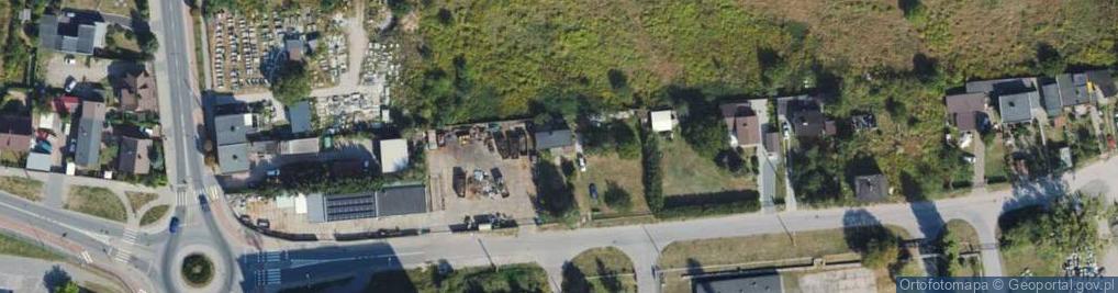 Zdjęcie satelitarne Pomorska ul.
