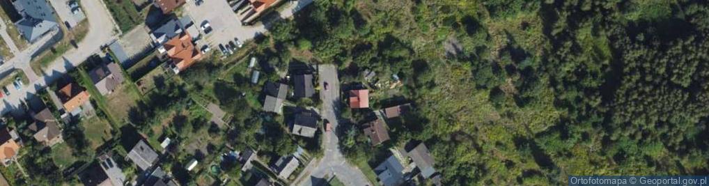 Zdjęcie satelitarne Poprzeczna ul.