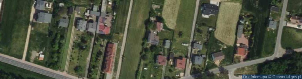 Zdjęcie satelitarne Poprzeczna ul.