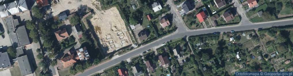 Zdjęcie satelitarne Polskiego Czerwonego Krzyża ul.