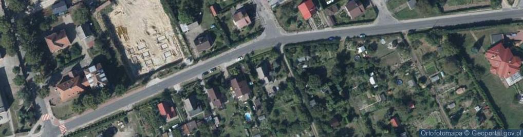 Zdjęcie satelitarne Polskiego Czerwonego Krzyża ul.