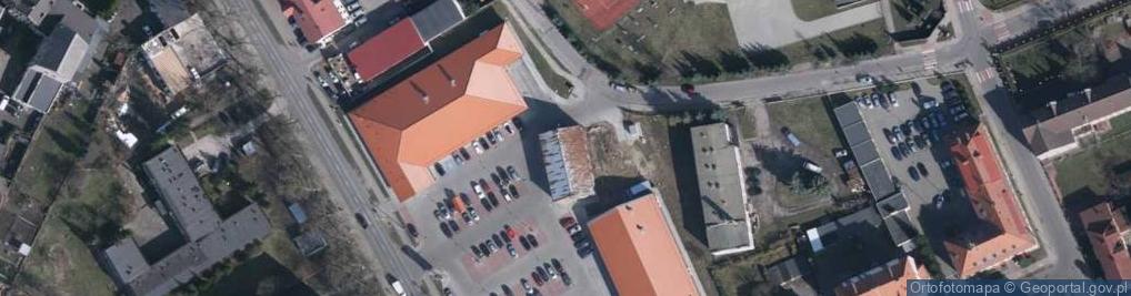 Zdjęcie satelitarne Polskiego Czerwonego Krzyża ul.