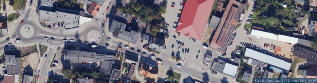 Zdjęcie satelitarne Powstania Wielkopolskiego ul.