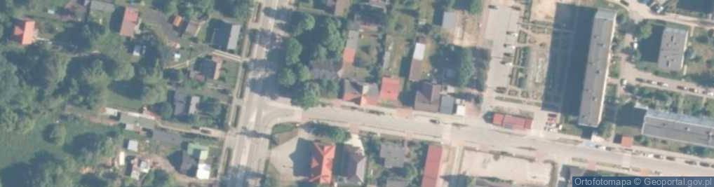 Zdjęcie satelitarne Powstańców 1863 r. ul.