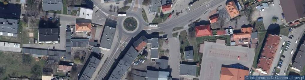 Zdjęcie satelitarne Polskiego Czerwonego Krzyża ul.