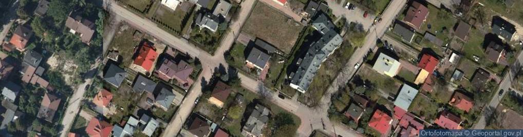 Zdjęcie satelitarne Poprzeczna ul.