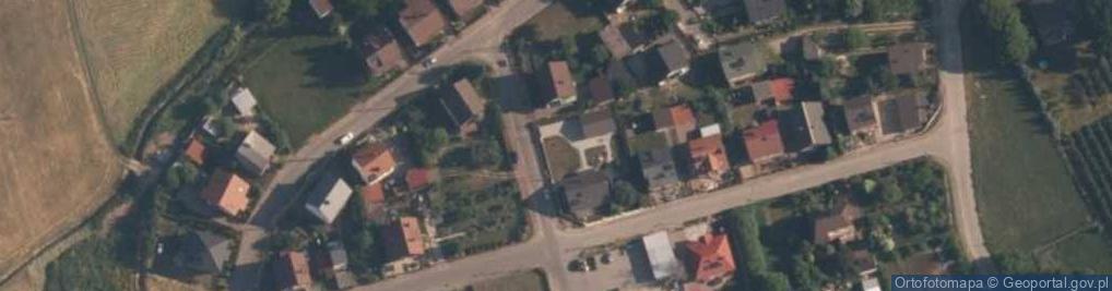 Zdjęcie satelitarne Poprzeczna ul.