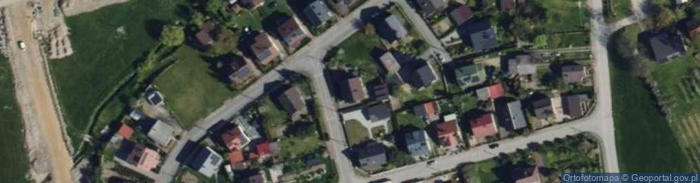 Zdjęcie satelitarne Poprzeczna ul.