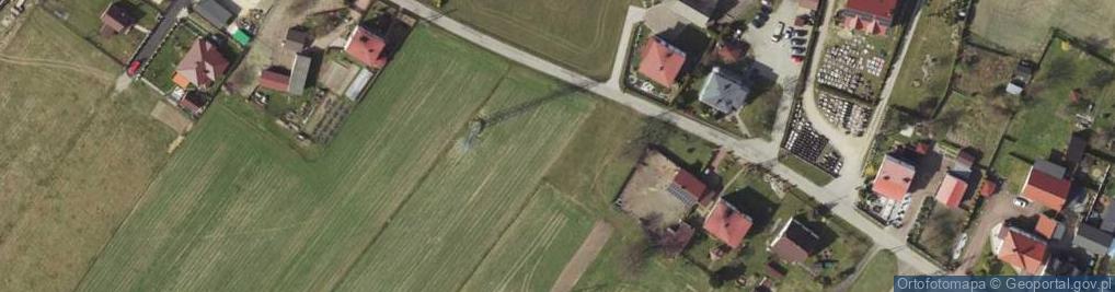 Zdjęcie satelitarne Poprzeczna ul.