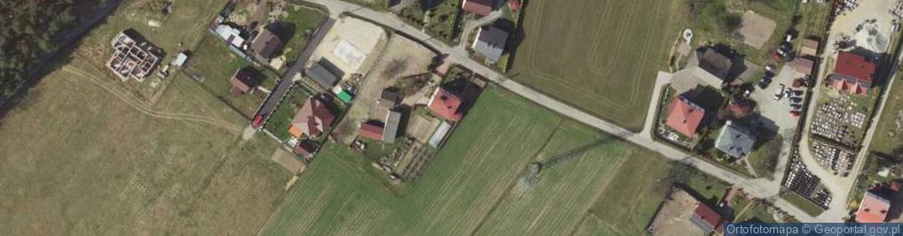 Zdjęcie satelitarne Poprzeczna ul.