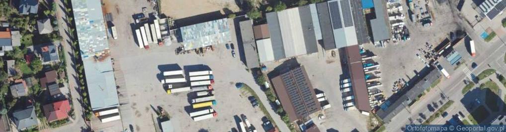 Zdjęcie satelitarne Północna ul.