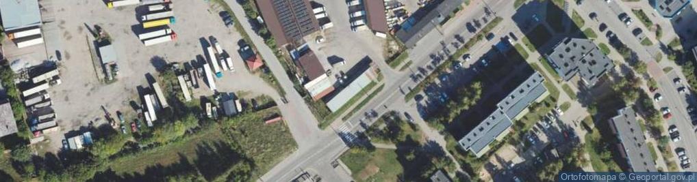Zdjęcie satelitarne Północna ul.